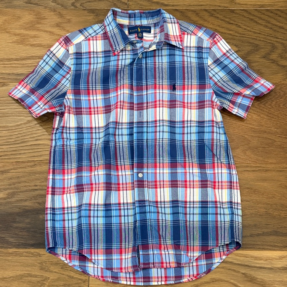 Ralph Lauren Kids Multicolor Plaid Shirt